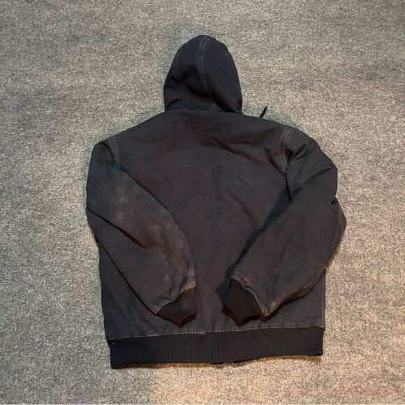 Carhartt Workwear Quilted Lined Navy  Jacket - Picture 2 of 4